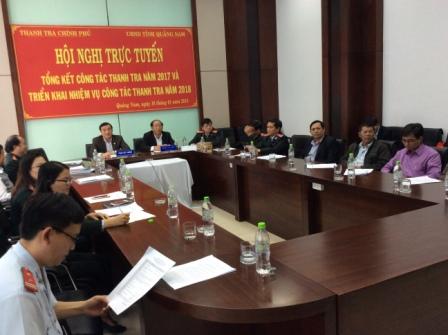 Thanh tra Chính phủ tổ chức Hội nghị triển khai nhiệm vụ công tác Thanh tra năm 2018