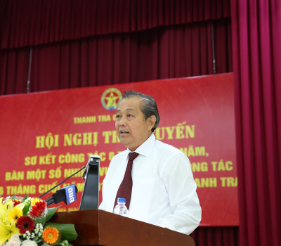 Cán bộ thanh tra phải tận tuỵ, dũng cảm, không để bị mua chuộc