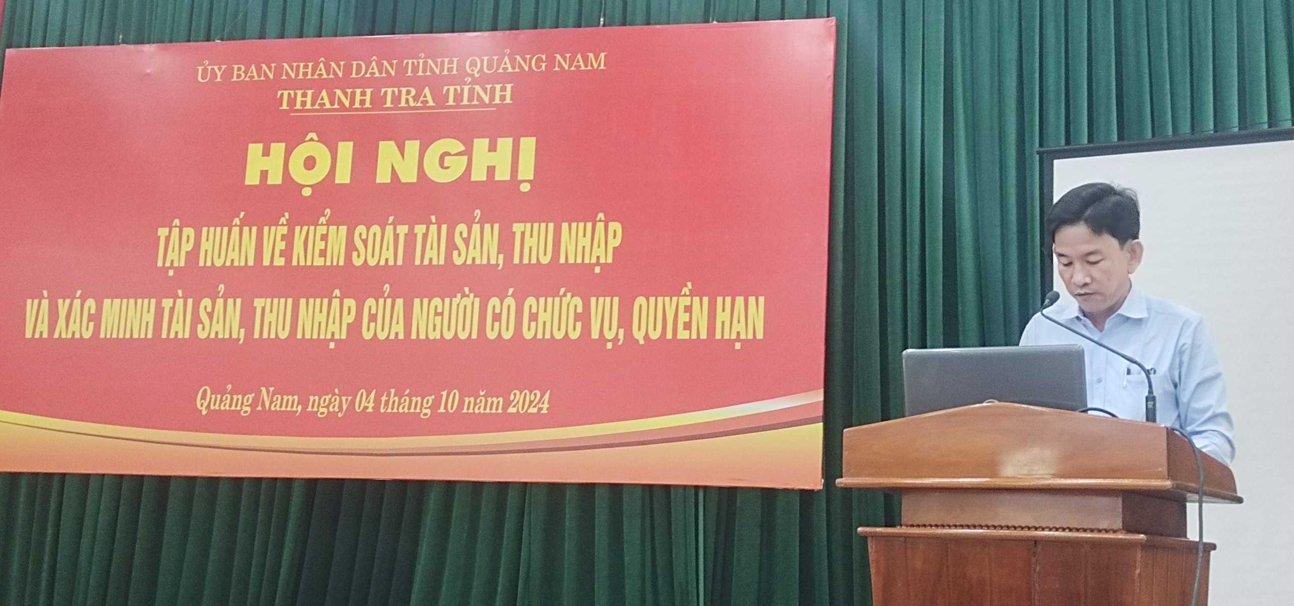 Tập huấn về kiểm soát tài sản, thu nhập và xác minh tài sản, thu nhập của người có chức vụ, quyền hạn